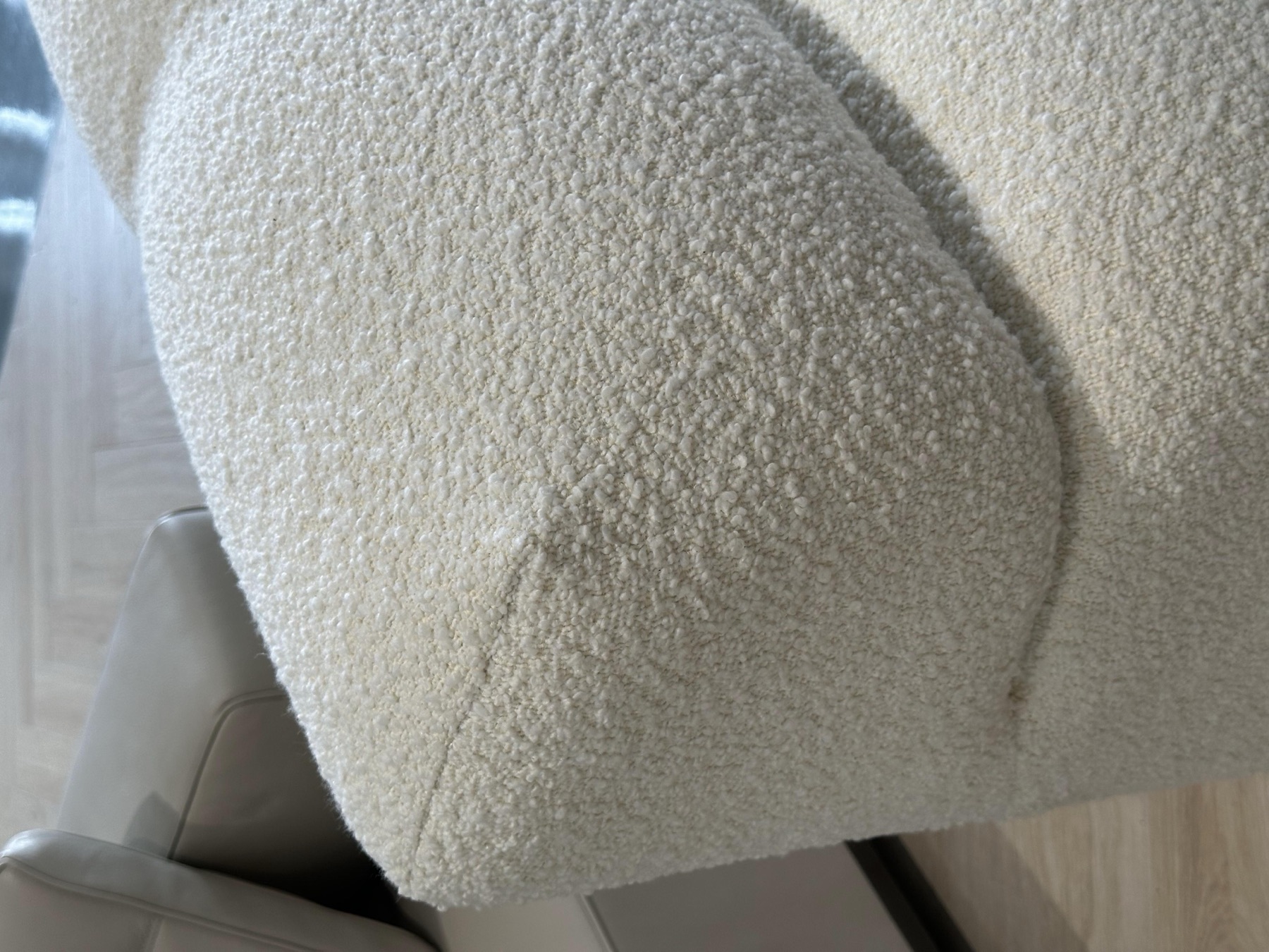 Teddy Fleece Puff Bed 2