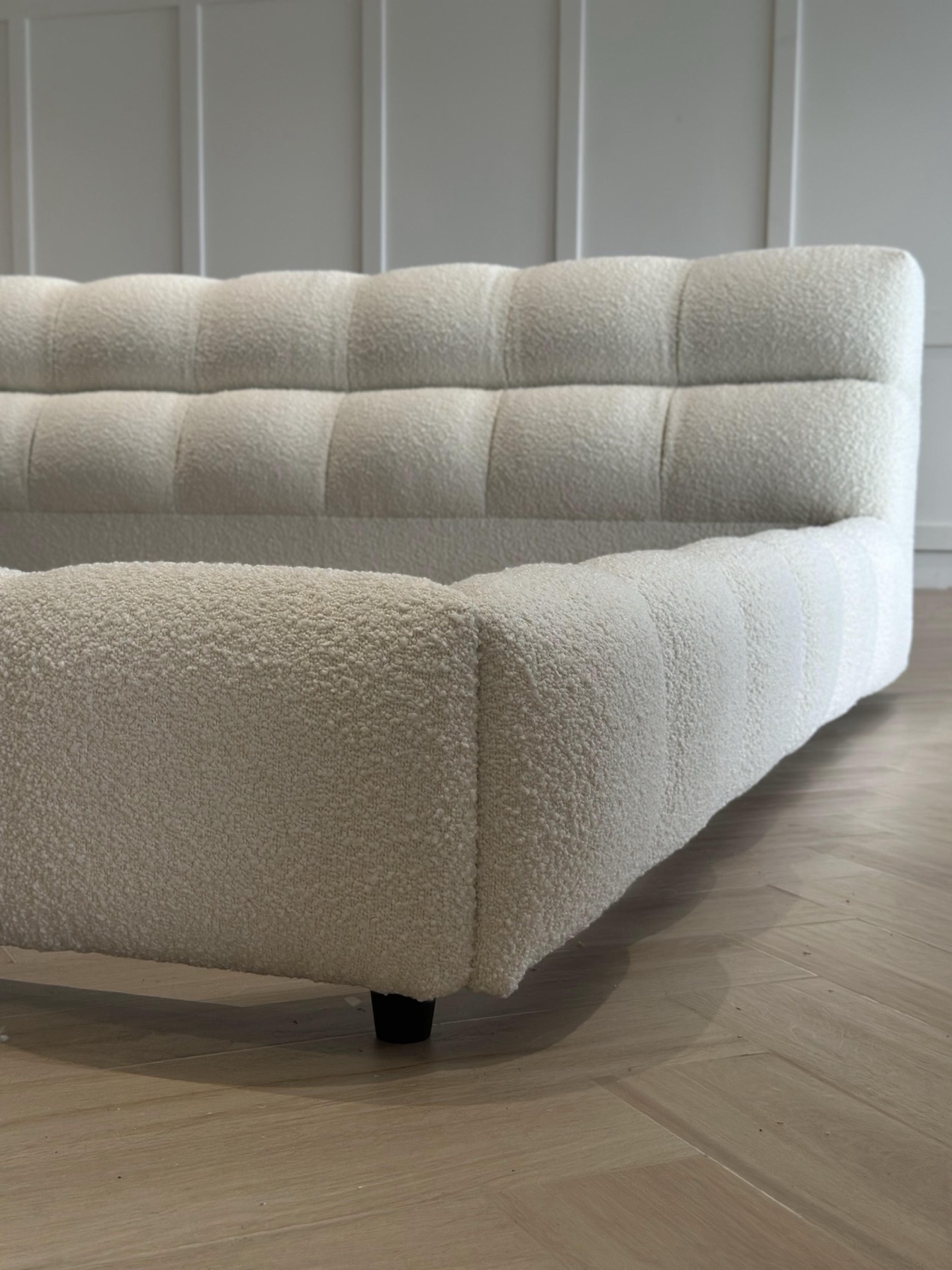 Teddy Fleece Puff Bed 3