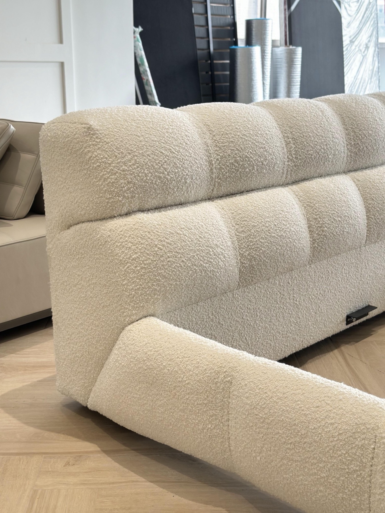 Teddy Fleece Puff Bed 4