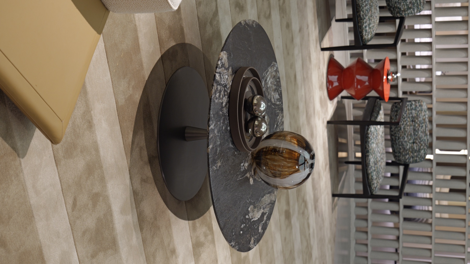 Tall Round Coffee Table 3