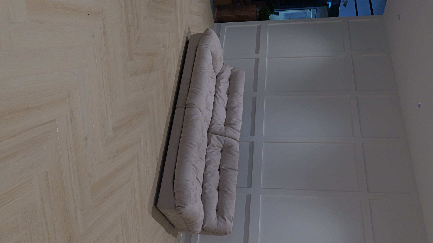 Matte Fabric Sofa