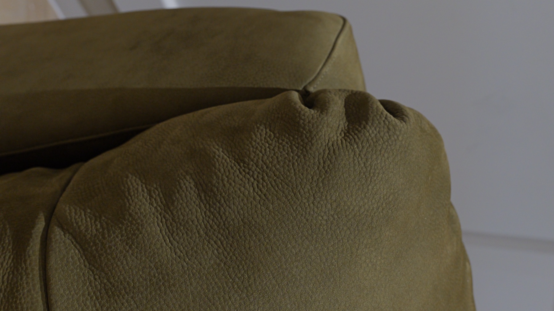 Avocado Green Suede BXT Cloud Sofa 6