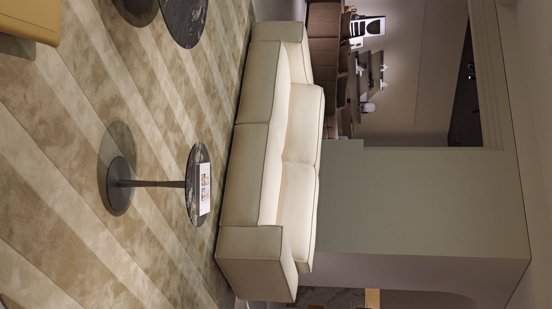 Fabric Block Sofa 4