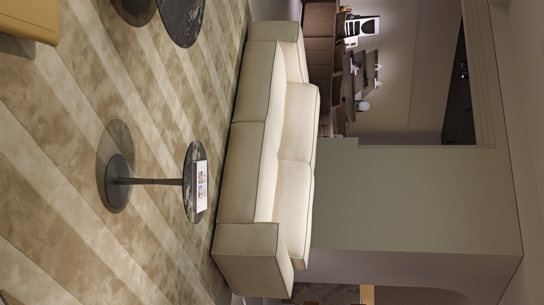 Fabric Block Sofa 6