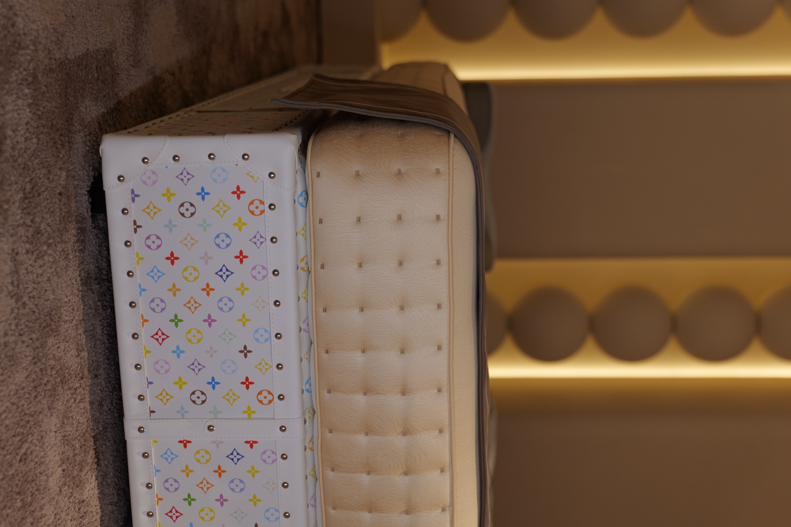 Knight mattress material and finish detail